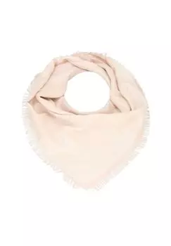 Шарф Maxi с люрексом и логотипом 110 см PATRIZIA PEPE, цвет Skin Rose