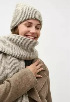 Шарф mbyM, серо-коричневый