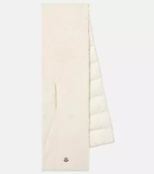 Шарф-медвежонок Moncler, белый