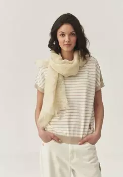 Шарф MELI TATUUM, бежевый/меланж