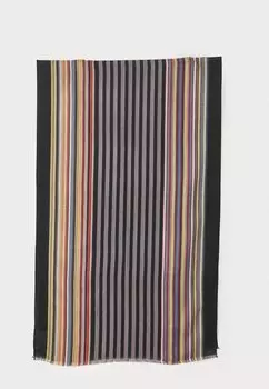Шарф MEN SCARF SIGEDGE Paul Smith, черный