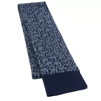 Шарф Michael Kors Swirl, синий