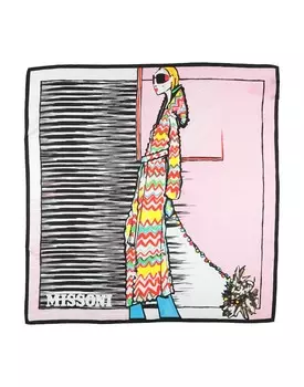 Шарф Missoni, розовый