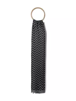 Шарф Missoni с зигзагообразным узором, черный