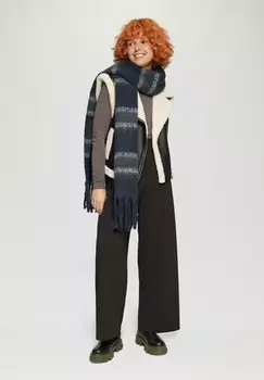 Шарф MIT FRANSEN QS, темно-синий