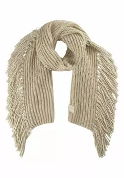 Шарф MIT FRANSENKANTE Codello, бежевый