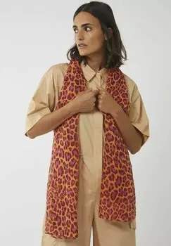 Шарф MIT LEO-PRINT Codello, цвет orange