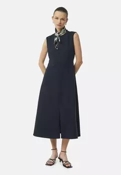 Шарф MIT ORNAMENTALEM comma, темно-синий