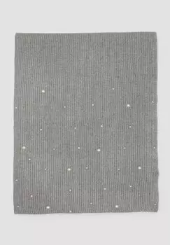 Шарф MIT SCHMUCKPERLEN s.Oliver BLACK LABEL, темно-серый