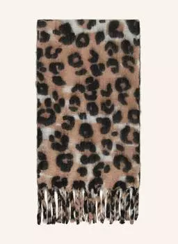 Шарф monari, бежевый/черный