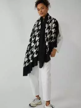 Шарф моноконтрастный Codello, черный