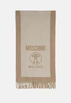 Шарф MOSCHINO, белый