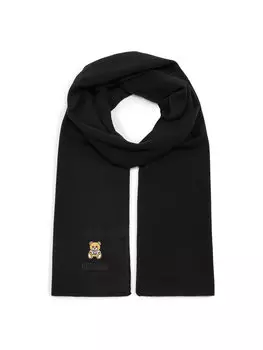Шарф Moschino, черный