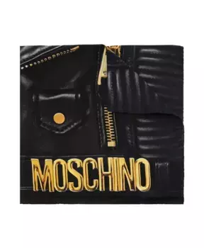 Шарф Moschino, черный