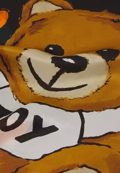 Шарф MOSCHINO, многоцветный