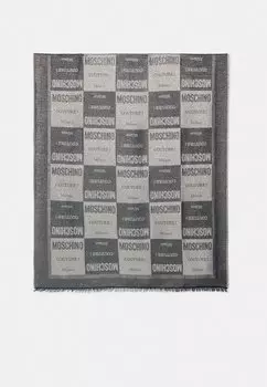 Шарф MOSCHINO, многоцветный