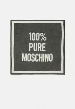 Шарф MOSCHINO УНИСЕКС, черный