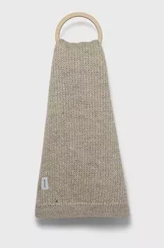 Шарф Мустанг из смесовой шерсти Mustang, бежевый