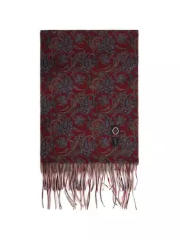 Шарф мужской Ascot Decor, красно-черный