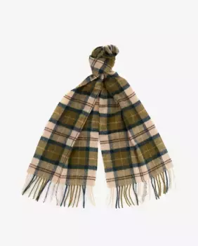 Шарф мужской Barbour, зеленый
