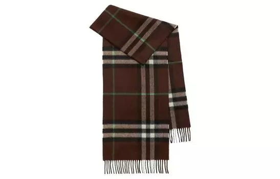 Шарф мужской Burberry, коричневый