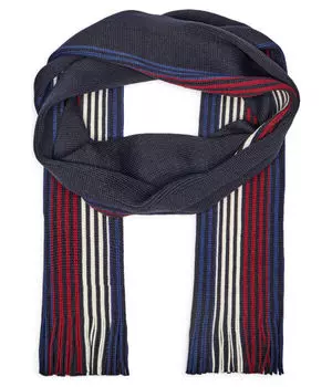 Шарф мужской Tommy Hilfiger в полоску, синий