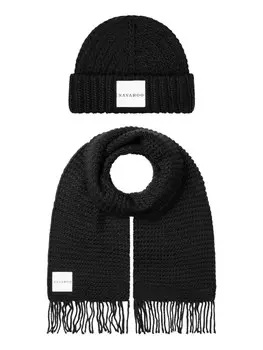 Шарф Navahoo Strick Kuschelprchen 14, черный