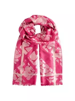 Шарф Next, цвет Fuchsia/Light pink
