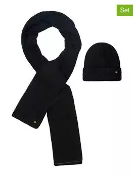 Шарф No Excess 2tlg. Set: Mtze und Schal, черный