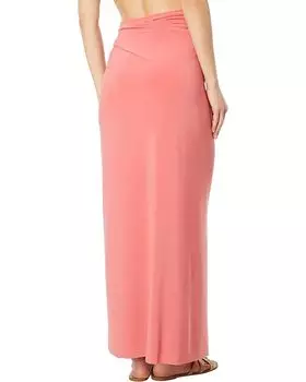 Шарф Norma Kamali Ernie Scarf, цвет Papaya