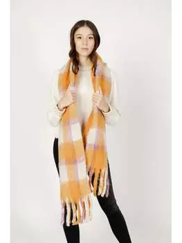 Шарф Only, оранжевый