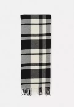 Шарф Opp Check Scarf Marks & Spencer, цвет black/multi-coloured
