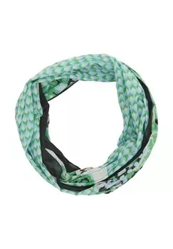 Шарф ORNAMENT comma, зеленый