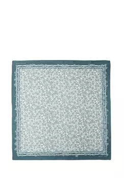 Шарф OVERGROWN FLORAL SQUARE MICHAEL Michael Kors, синий