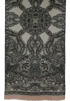 Шарф Paisley Print Stola FRAAS, светло-коричневый