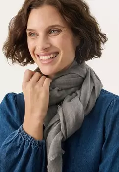 Шарф Part Two, светло-серый