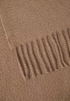 Шарф PCCELLA LONG SCARF Pieces, коричневый