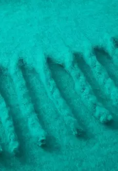 Шарф PCNIKITA LONG SCARF Pieces, зеленый