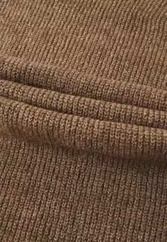 Шарф PCNOHANNA LONG SCARF Pieces, коричневый