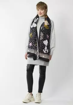 Шарф PEANUTS MIT SNOOPY CO Codello, темно-синий