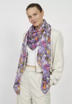 Шарф PEANUTS MIT SNOOPY Codello, фиолетовый