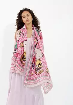 Шарф Peanuts Mit Snoopy Codello, розовый