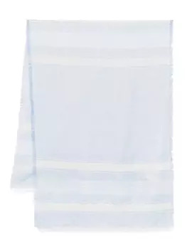 Шарф Peserico из жаккарда с люрексом, синий