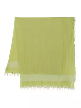 Шарф Peserico с металлическими нитями, зеленый