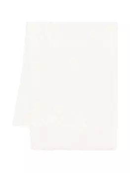 Шарф Peserico с узорчатым жаккардом, нейтральный