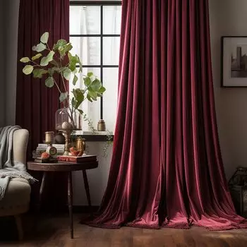 Шарф-петля BTTO, красный