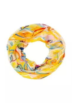 Шарф-петля Герда Легкий, мягкий и тонкий шарф, круглый шарф Seasons of April, желтый