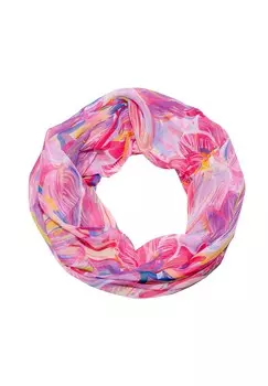 Шарф-петля Герда Легкий, мягкий и тонкий шарф, круглый шарф Seasons of April, розовый