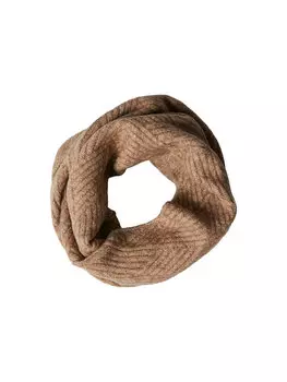 Шарф-петля Pieces, бежевый