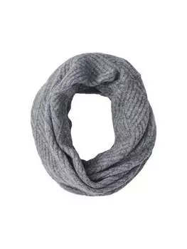 Шарф-петля Pieces, серый